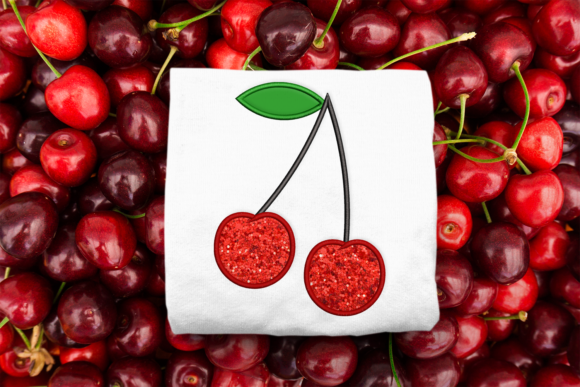 Cherries Applique: A Sweet Seller for Etsy Shops