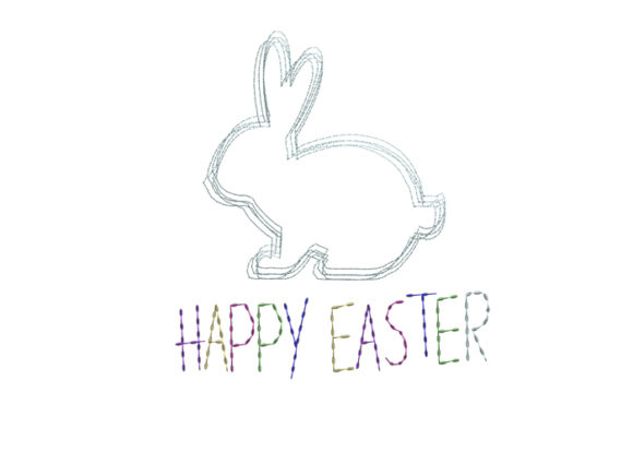 Easter Rabbit Scribble Stitch: A Designer's Review