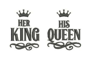 Her King His Queen: A Holiday Embroidery Review