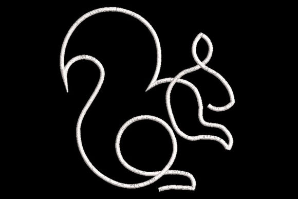 Minimalistic One Line Squirrel: A Designer's Review