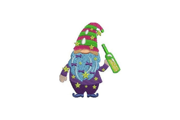 New Year's Gnome: A Designer's Take on Festive Stitching