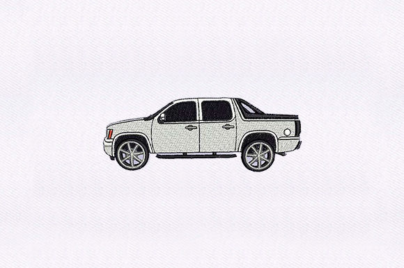 Pickup Truck Side: A Seasonal Embroidery Review