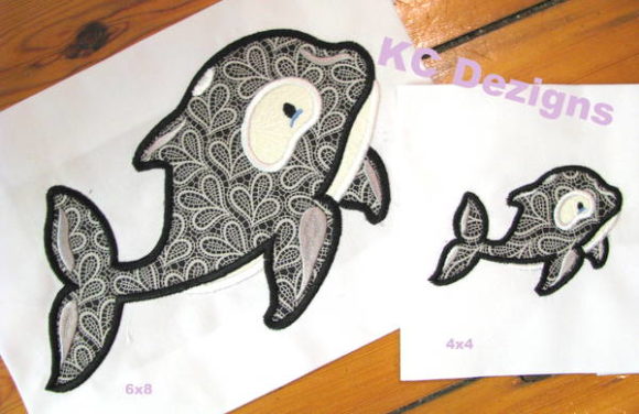 Polar Whale Applique: A Cute Design for Small Shops