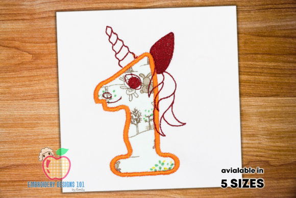 Review: A Unicorn Made with One Applique for Kid