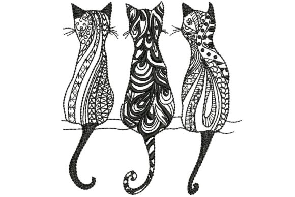 Reviewing 3 Black Cats 3 for Boutique Sweatshirts