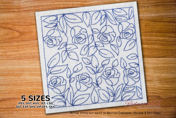Seamless Pattern with Rose Flower: A Designer's Review