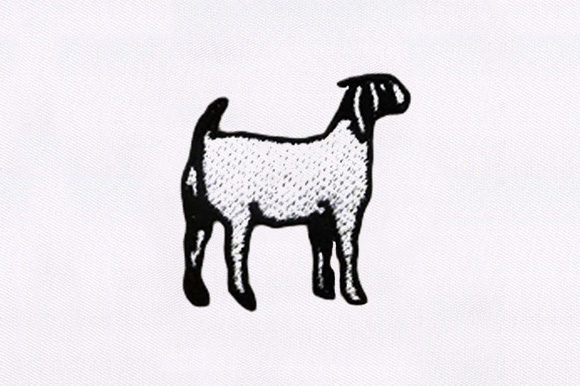 Sweet Goat: A Charming Embroidery Design for Handmade Gifts